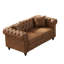 Canapés en tissu de première qualité, design Chesterfield moderne, élégance de salon