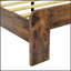 Structure de lit plateforme en bois avec grand rangement sous le lit, durable et élégant pour les chambres modernes-1127336707