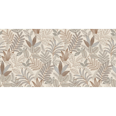 Papier peint taupe Allure Foliage