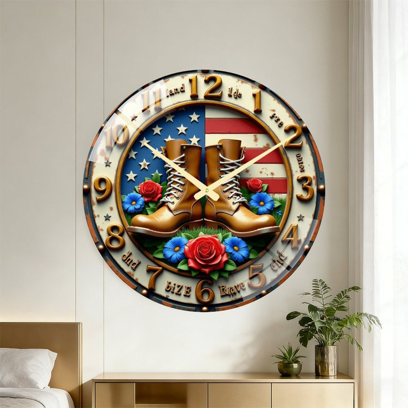 Horloge murale de 24 po