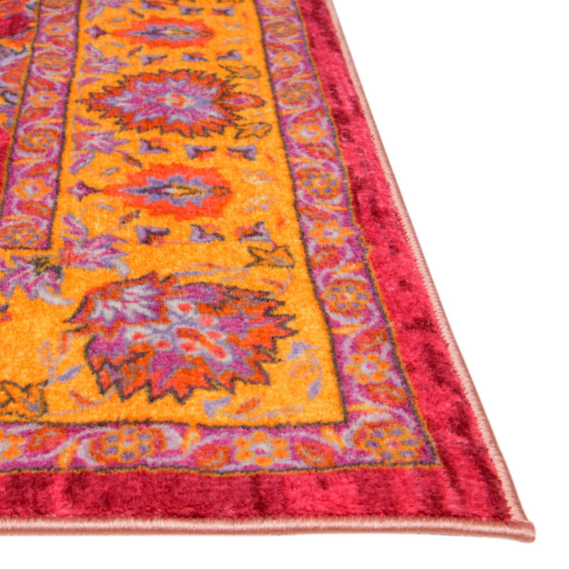 Oriental Indoor Rug, Runner 2'2" x 6'