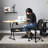 44.75" W x 23.5" D Sewing Table with Sewing Machine Platform-83032180