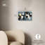 Art mural en toile «intérieur blues» par -1448581425-1448581435