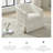 Upholstered Swivel Barrel Chair-1405653433