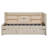 Twin Size Upholstered Daybed with Trundle, Storage Shelves, USB & Outlet-146798645