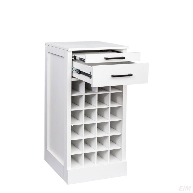 Armoire modulaire pour bar à vin 24 (armoire), Blanc