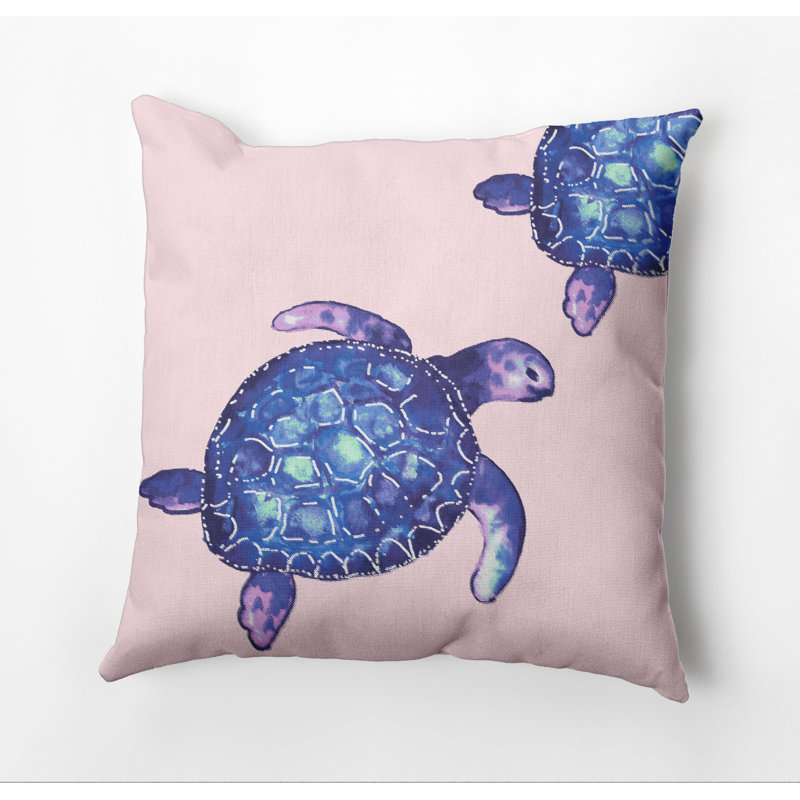 Housse de coussin d'extérieur carré Beach Insert, 20 po x 20 po, Rose