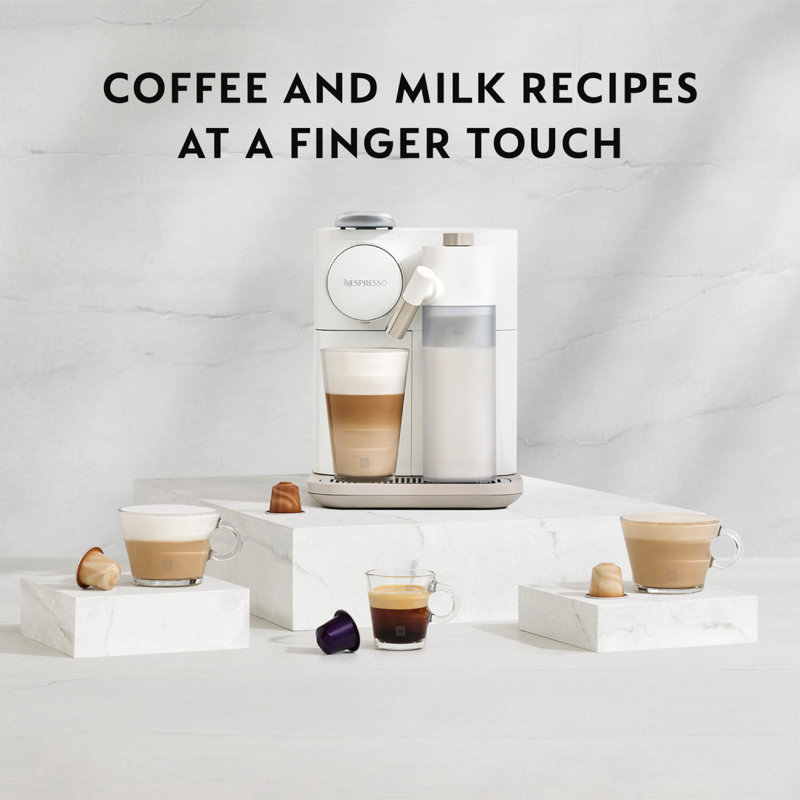 Nespresso Gran Lattissima Coffee & Espresso Combo Brewer, Black