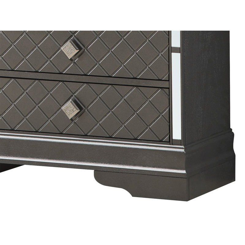 Commode Verona G6702-D, Noir