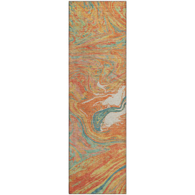 Premium Machine Washable Cossette AMF1061 Abstract Rug