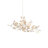 Lunaria 6 - Light Wrought Iron Dimmable Spider Chandelier-136117318