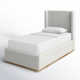 Earby Upholstered Panel Bed