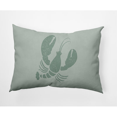 Housse de coussin et insert Lobster Coastal