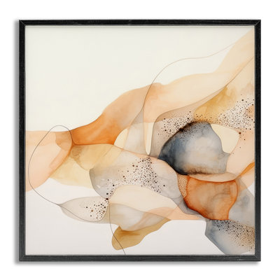 Giclée sur toile abstraite encadrée par Irena Orlov