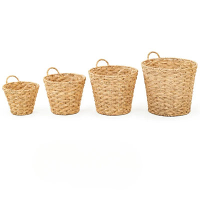 Ensemble de 4 paniers tissés Jacinthe