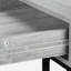 Bureau d'ordinateur, bureau personnel, ordinateur portable, tiroirs de rangement, L 48 po, travail, stratifié, métal, contemporain, moderne-1301501404-1301501394