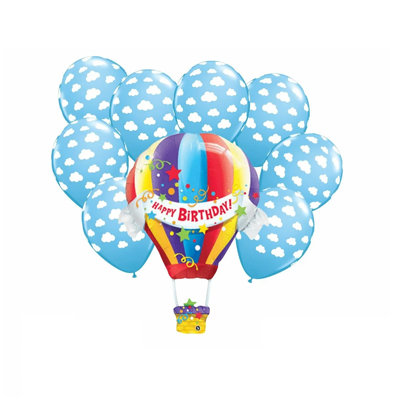 Ballon d’air chaud 11 pièces