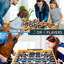 SereneLife 48'' L Solid Wood Foosball Table
