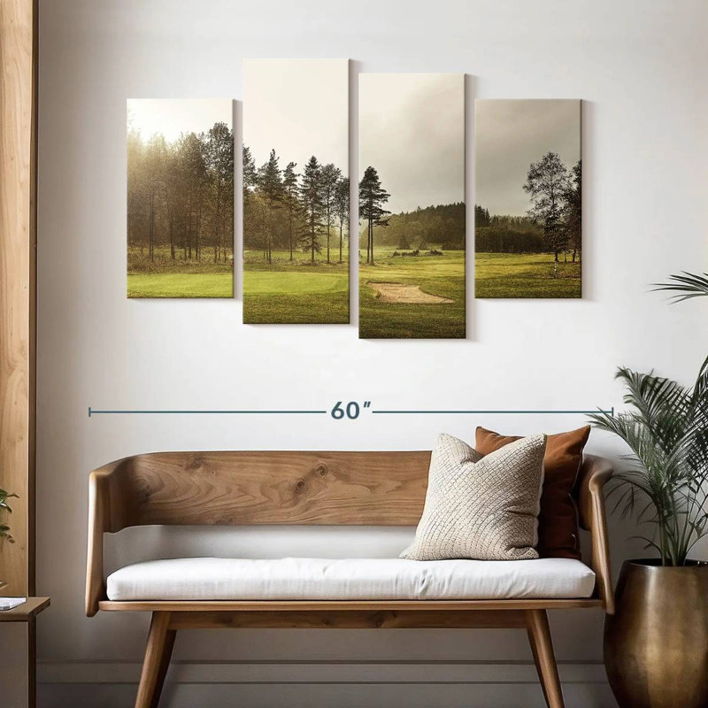 Sireci Golf Course Trees, 32" H x 52" W