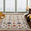 Schoenberg Hand Knotted Wool Oriental Area Rug in Ivory-1393218368