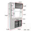 Armoire de rangement avec espace de rangement multifonctionnel-1510455581