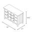 Commode double 6 tiroirs Adame-1484027278