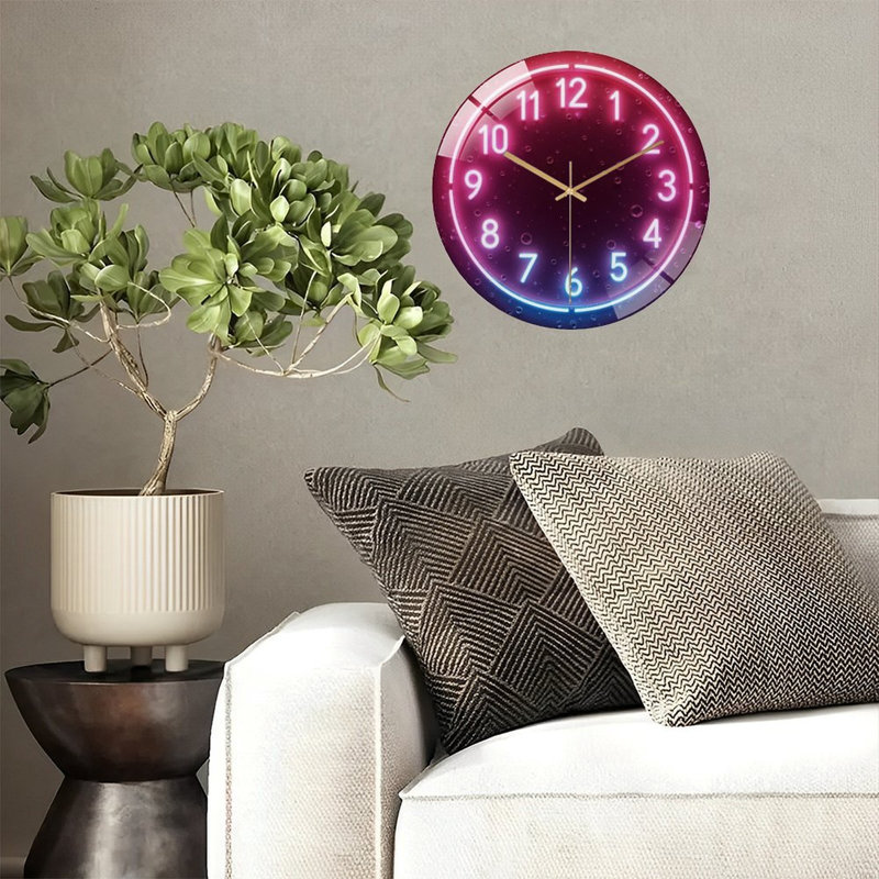 Horloge murale 12 po