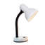 Lampe de bureau à col de cygne Frigon, blanc neige, 36,2 cm (14,25 po) de hauteur