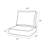 Outdoor 6'' Seat / Back Cushion-984276317