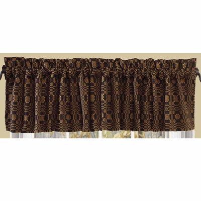 Jupe de fenêtre 72" amateur nœud jacquard