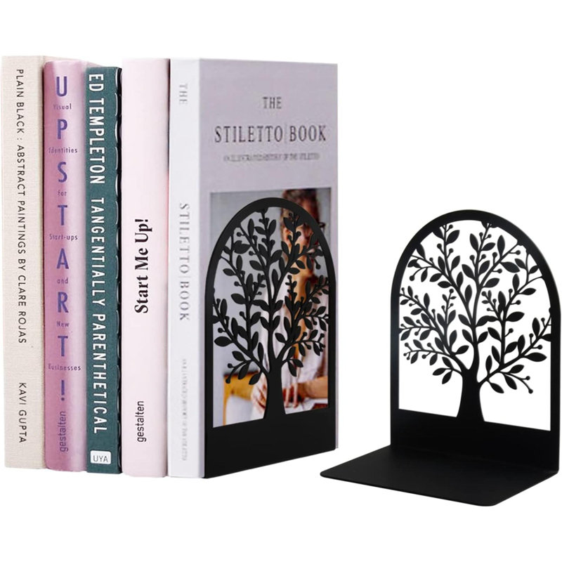 Metal Non-Skid Bookends