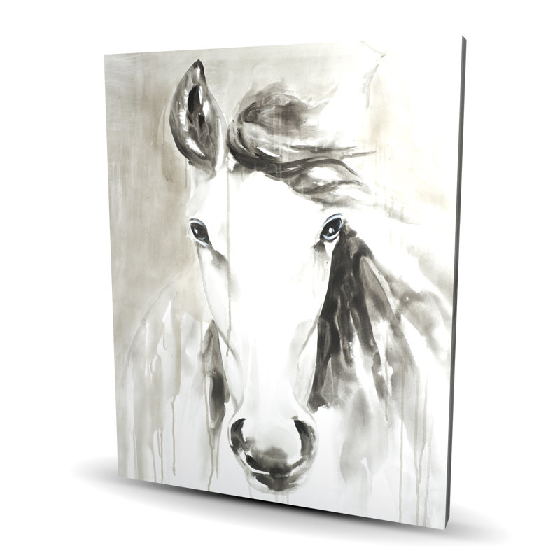 Magnifique cheval abstrait - Toile de bureau animaux pour la décoration