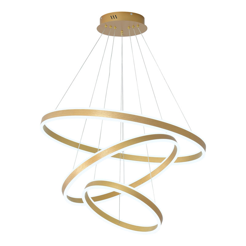 Lustre à 3 lumières à DEL Marve