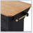 56 Inch Rustic Rolling Kitchen Island with Drop Leaf, Power Outlet, and Ample Storage on Wheels