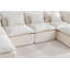 Canapé modulaire surdimensionné à 4 places avec 2 repose-pieds 129,8 po-1733845351