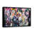 Fab Four Pop Art-Giclee on Canvas with Float Frame Horizontal-70619993