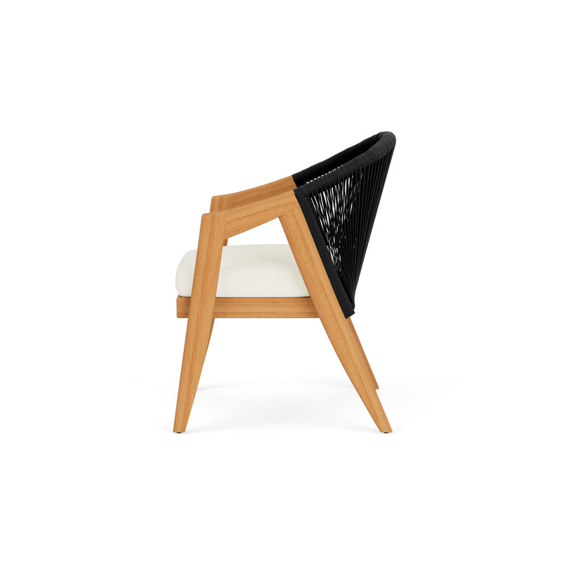 Alpine Outdoor Dining Armchair, Sailcloth Salt