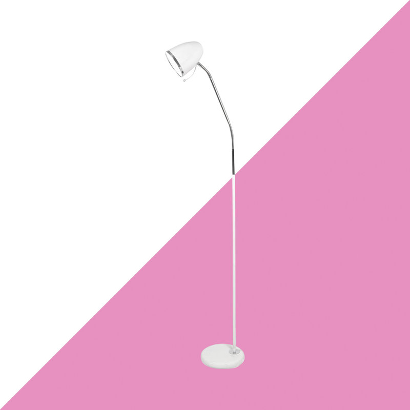 Eivind 145cm Task Floor Lamp, White