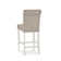 Snider Upholstered Adjustable Height Counter Stool with Solid Wood Frame