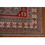 Tapis oriental géométrique Kazak fait à la main 10 x 13