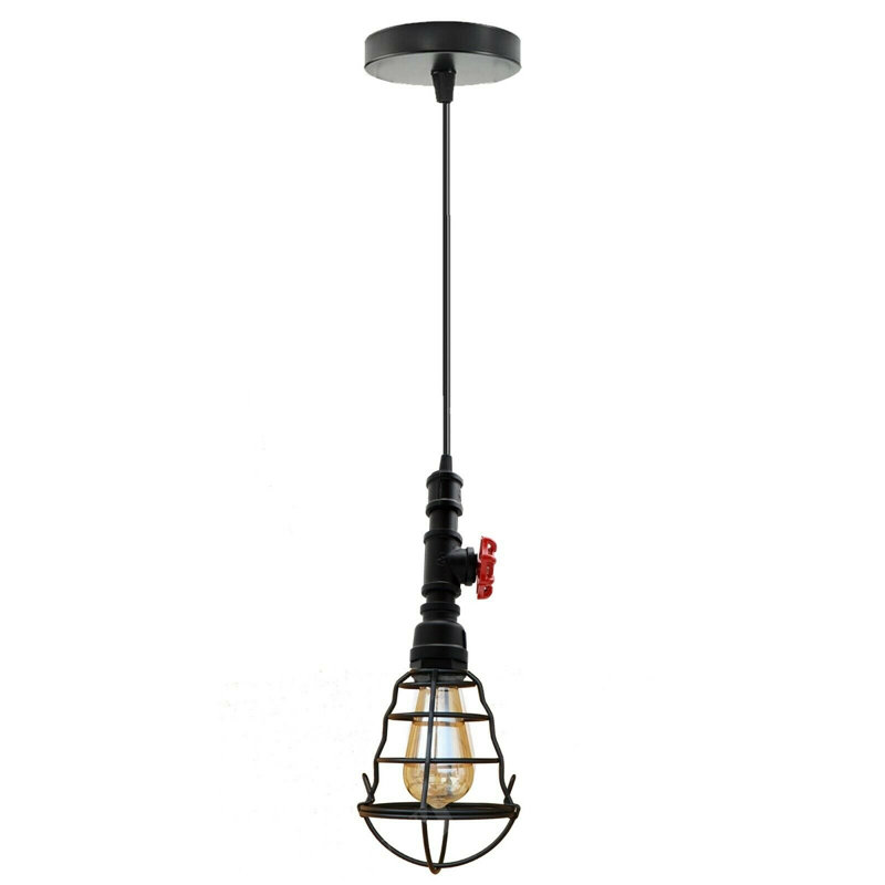 Lufkin 1 - Light Black Bulb Pendant