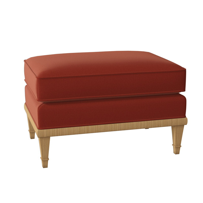 Dublin Ottoman, Margaret Tangelo, Amber