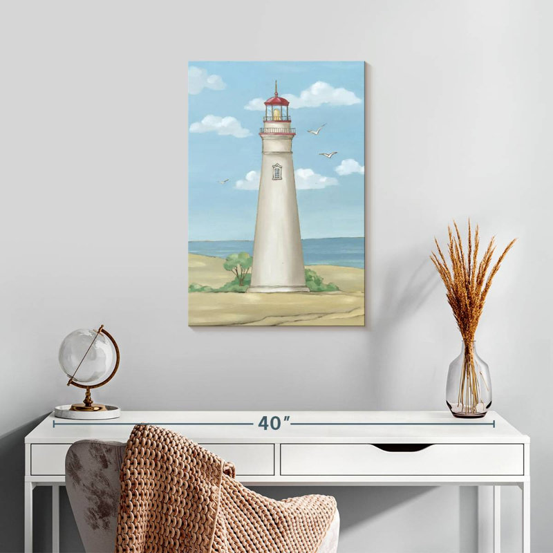 Americana lighthouse marblehead Aletra, H 24 po x l 16 po