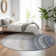 Premium Machine Washable Cerrito AMF584 Blue Rug