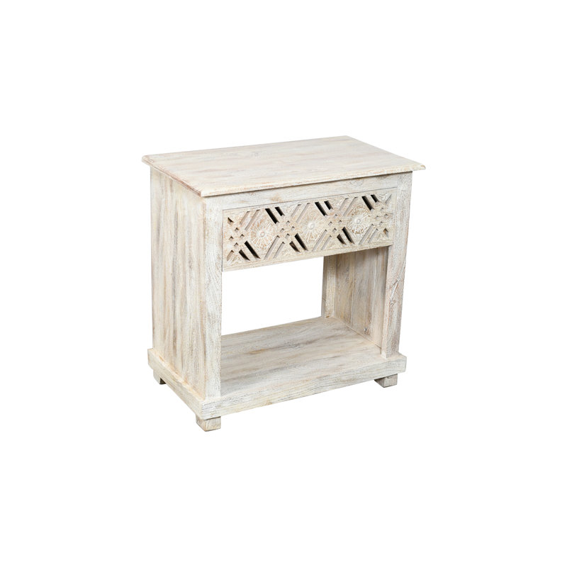 28'' W Solid Wood Nightstand