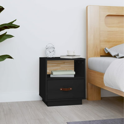 Union Rustic Bedside Cabinets 2 Pcs 40X34x45 Cm Solid Wood Pine
