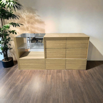 Log Style Fashion Display Cabinet