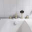 Eurosmart 4-Hole Roman Tub Faucet with Hand Shower-691505315