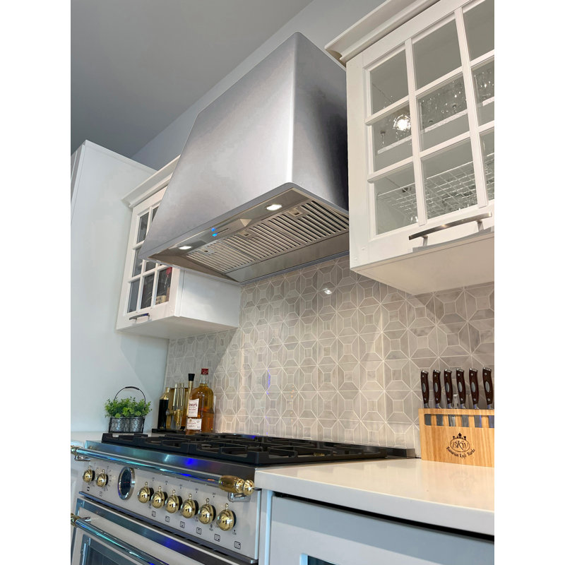 XO Designer Canopy for XOIL Insert Liner, Stainless Steel, 30"H x 36"W x 22"D