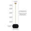 Luminaire suspendu tambour 2 lumières Solomon-1808294938-1808294937